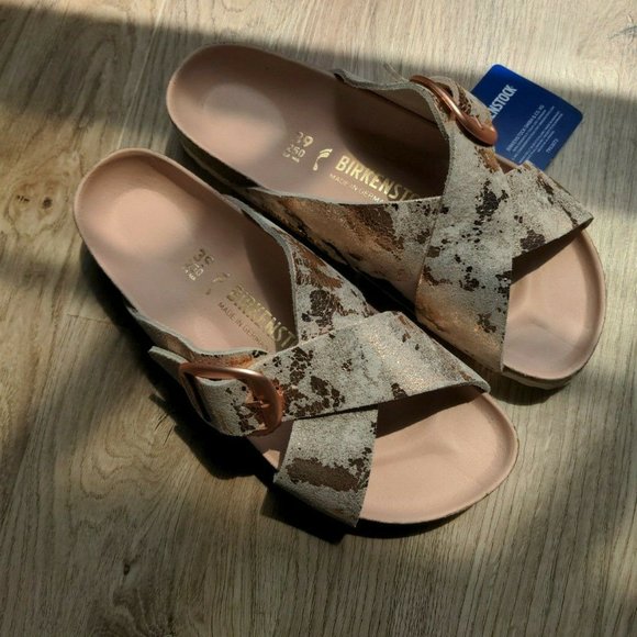 Birkenstock Siena Rose Gold Metallic Copper - Picture 8 of 15